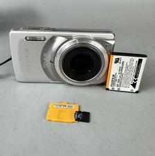 Olympus Stylus-7010 12mp Digital Camera With Memory Card, Silver - Tested