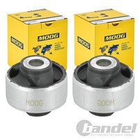2X Moog Querlenkerlager Buchse Vorne Hinten Passend FüR Abarth 500 500C Fiat 500