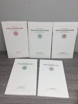 The St. James Daily Devotional Guide 2013 & 2020 mixed Christian Year Editions