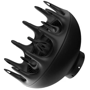 Diffuseur de cheveux d'orchidée noire, séchoir pour cheveux BlowDryers avec diame de 1,7 à 1,8 pouce