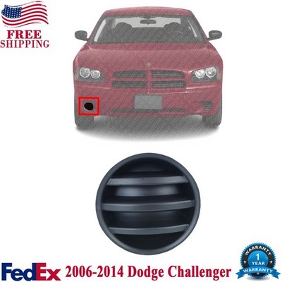 Fog Light Cover For Dodge Challenger 2006-2014 Charger Jeep Patriot Textured