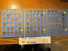 64 Coin 1909  - 1940 Lincoln Wheat Cent Album 09 12 13D 15 15D 16D 26D 31 #176A