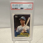 1989 topps traded Ken Griffey Jr Rookie cards. #41t. PSA 6