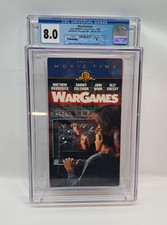 VHS Movie — CGC 8.0 A •• WARGAMES •• War Games Sealed New in Shrinkwrap