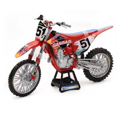 NEW RAY 58303 1/12 TLD Red Bull GASGAS MC 450F Rennmotorrad #51 Justin Barcia