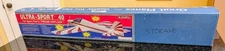 GREAT PLANES ULTRA-SPORT 40 RADIO CONTROL KIT,  WINGSPAN 55", IOB, C PHOTOS 