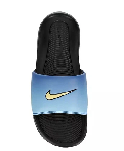 Slides Nike Uomo Taglia 12 Blu Chiaro Bianco Victory One