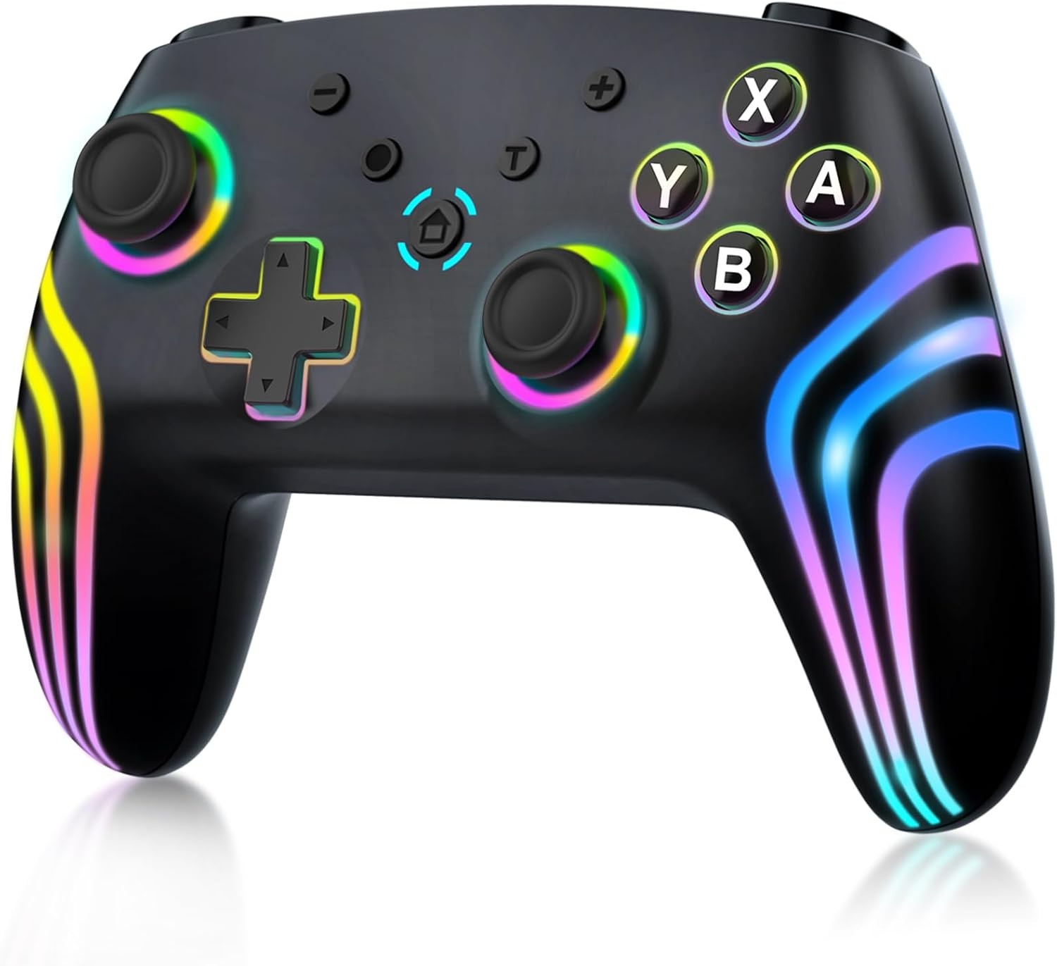 Controller Wireless Pro per Switch/Switch 2/Lite/Oled/Pc, Controllore Con Illumi