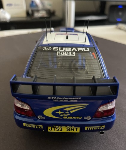 Autoart 1/18 Subaru Wrc S10 Acropolis Rally 2004 (1) Petter Solberg - Picture 6 of 14