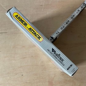 VECTREX Gaming Cartridge ARMOR ATTACK 1982 Complete in Box Tested Manual Overlay