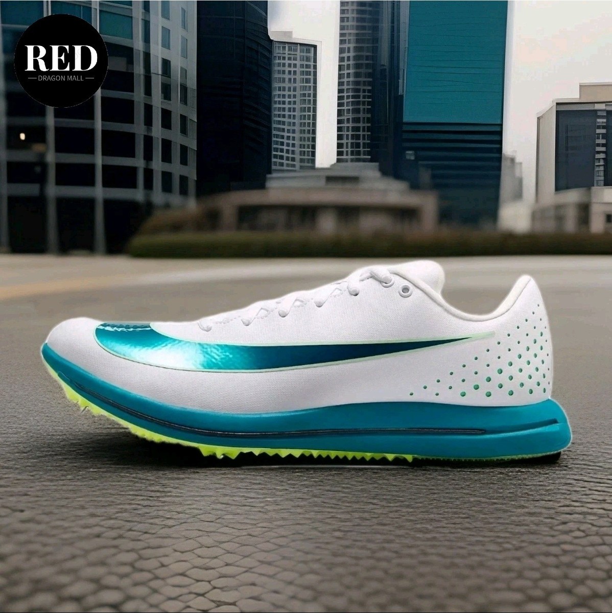 Nike Zoom Triple Jump Elite 3 White Training Track Shoes  display picture 2