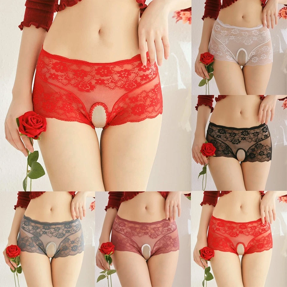 Culotte See Through Sexy Sissy Ultra-mince caleçon bikini respirant - Photo 2/4