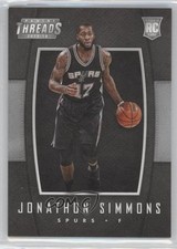 2015-16 Panini Threads Leather Rookies Jonathon Simmons #209 2ui