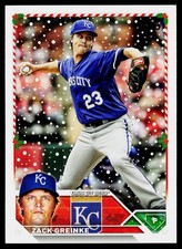 Zack Greinke 2023 Topps Holiday #H180 Kansas City Royals