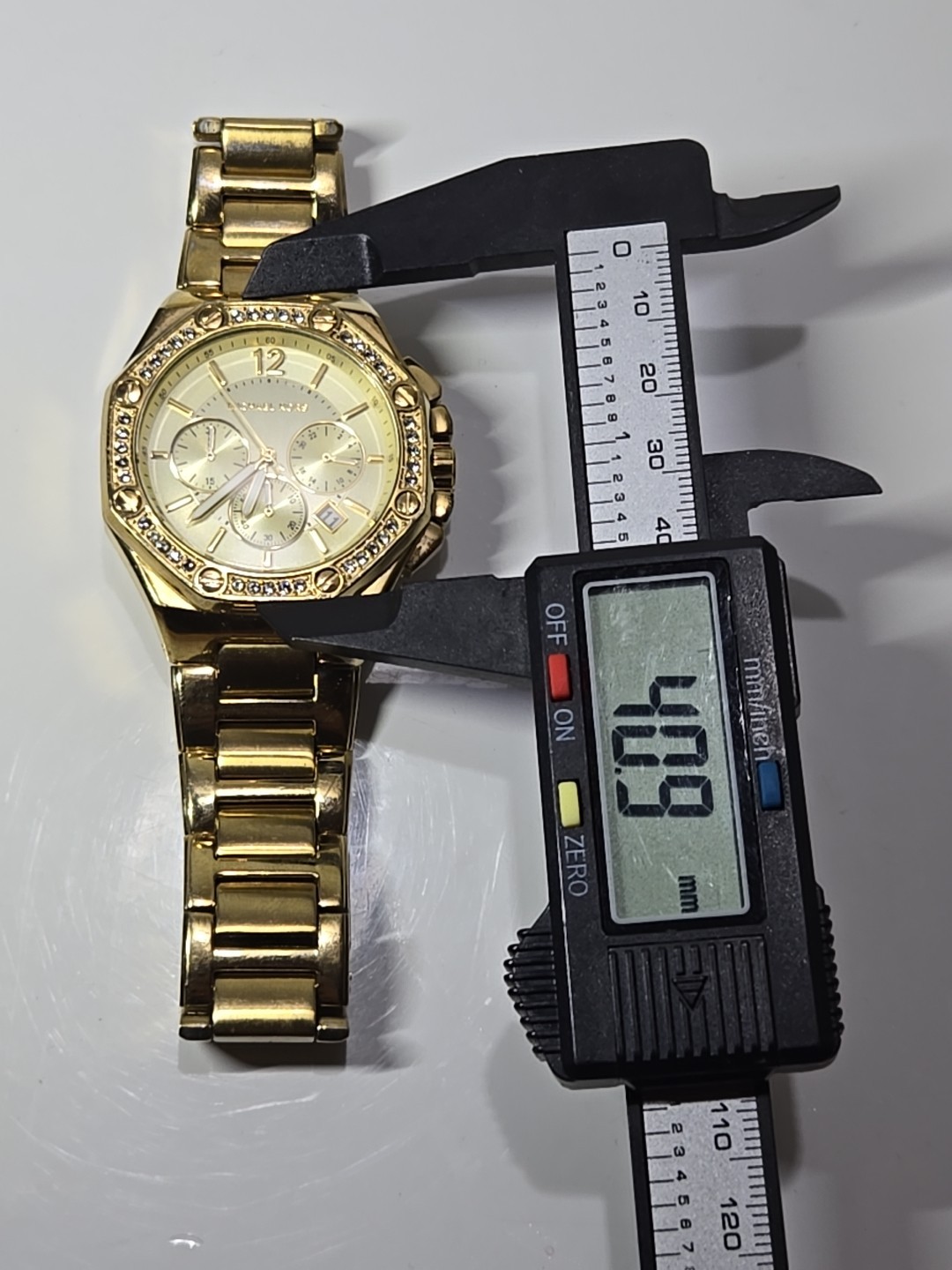 Michael Kors MK5505 Women's Gold Stainless Steel Analog Dial Quartz Watch MP785 thumbnail 19