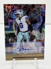 2025 Panini Photogenic Donovan Wilson #13 Gold Autograph /10