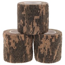 3 Rolls Hunting Camouflage Tape 5 Cm By 4.5 Adhering Outdoor Wrap Tapes