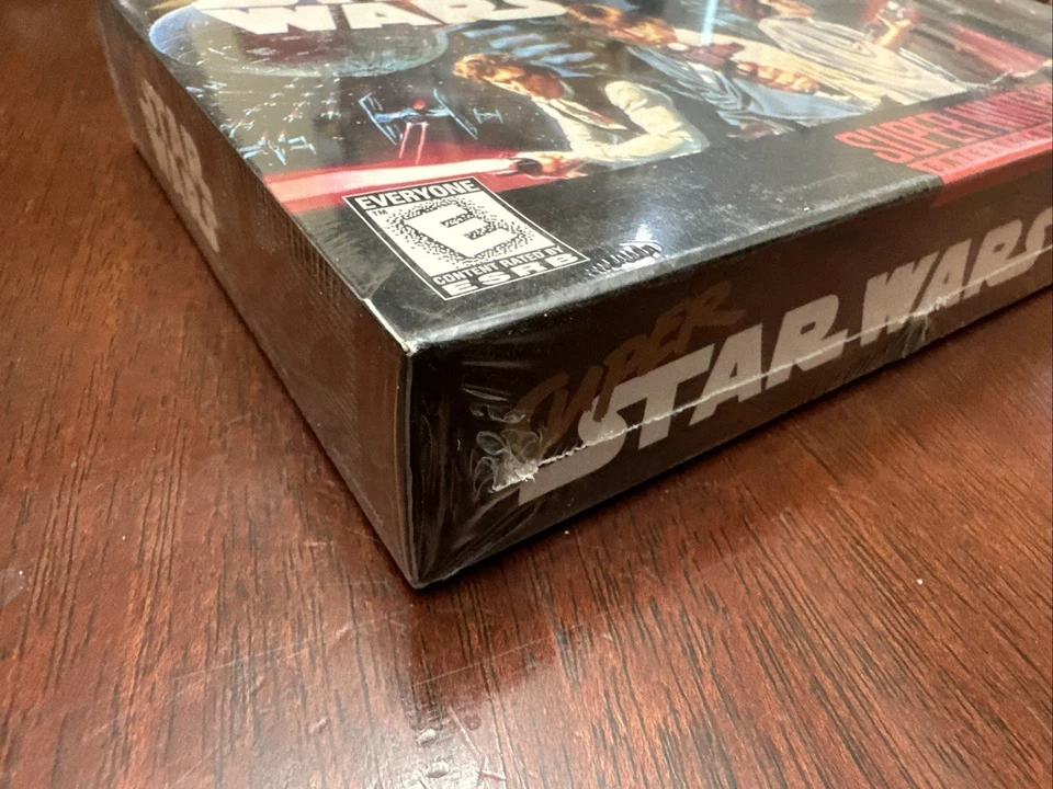 Super Star Wars (Nintendo SNES, 1996) New In Shrink! - Image 2 of 4