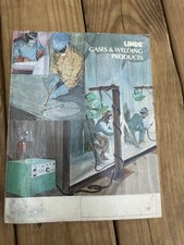 Vintage 1980 Linde Gases And Welding Products Catalog
