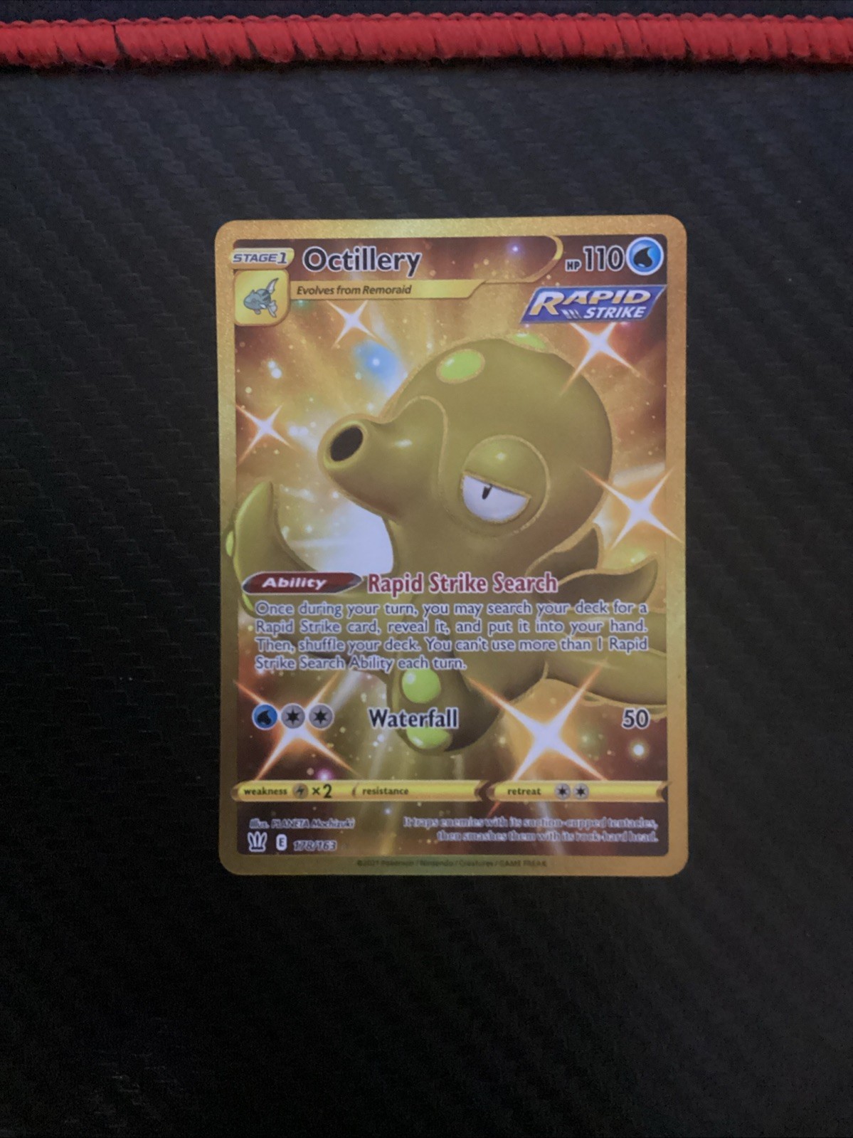 Octillery (Secret) 178/163  SWSH05: Battle Styles Pokémon TCG  NM