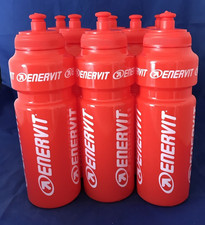 8 x Enervit Andriolo Water Bottles New Made in Italy Red 500ml - Free Postage