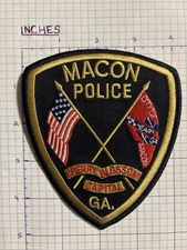 Macon, Georgia                                Police Department Patch