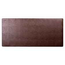 XL Desk Pad - Large Vegan Leather Desk Mat 17 x 36 - Buttery Smooth Writing...
