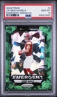 2024 Panini Prizm Jayden Daniels Emergent Green Ice #2 RC Commanders PSA 10 GEM
