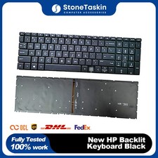 New HP 17m-ch0000 17m-ch1000 17m-ch0013dx 17m-ch1013dx Backlit Keyboard Black