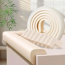 L-Shape Soft Cabinet Door Edge Corner Protector Strip 8 Self Adhesive Furniture