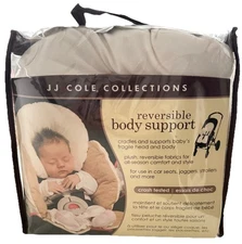 JJ Cole Reversible Body Support Infant Head Insert Car Seat Stroller New