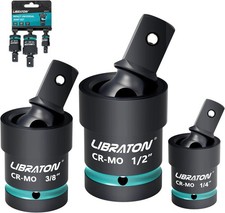 Libraton Swivel Socket Set, Impact Swivel Soc...