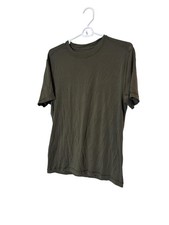 NOBULL Shirt Mens Medium Green Basic Tee Lightweight Training Gym CrossFit