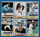 Vintage Baseball HOF Lot ~ 1979 Topps • OZZIE SMITH ROOKIE CARD NOLAN RYAN