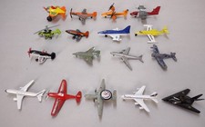 Vintage Lot of 17 Metal Planes See Photos