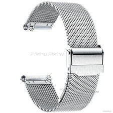 Stainless Steel Milanese Watch Strap 18–24mm Quick Release Mesh Bracelet UK