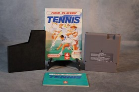 Four Players Tennis - Nintendo NES - PAL italiano - scatola originale - istruzioni