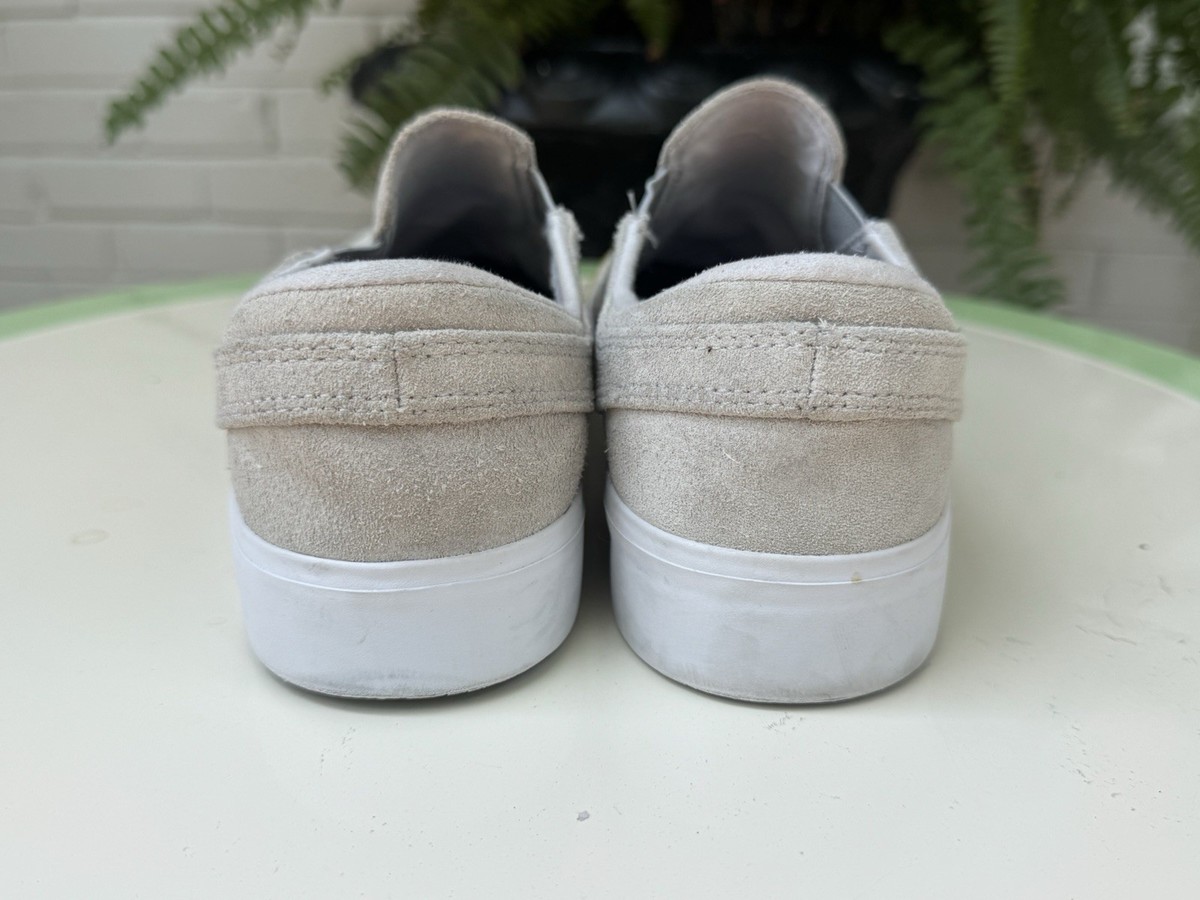 NWOT Nike Zoom Air Janowski Men 7.5 Women 9 Gray Tan Slip On  display picture 1