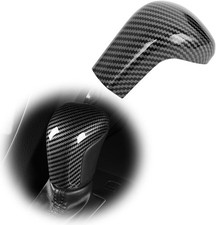 Carbon Fiber Gear Shift Knob Cover Trim Cap Protector For Toyota Camry 2018-2022 Carbon Fiber Gear Shift Knob Cover Trim Cap Protector For Toyota Camry 2018-2022