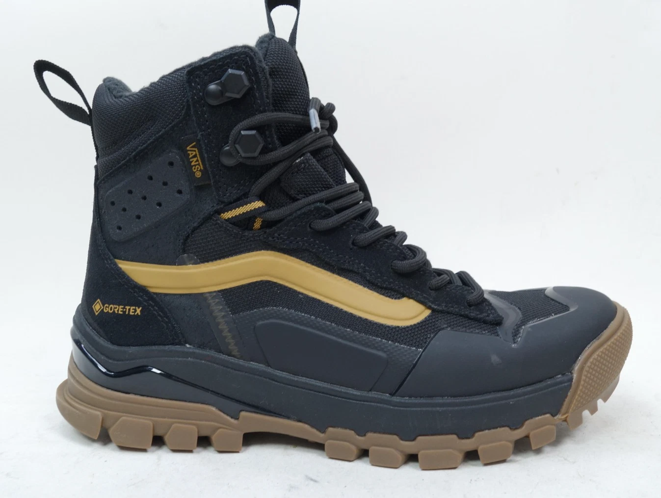 Vans UltraRange MTE Gore-Tex Boots Mens Size 6.5 Black Brown All-Trac Hiking