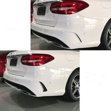 Glanz Hinten FLICS AERO FLAPS.F&uuml;r Mercedes Benz C-Klasse S205 Kombi Estate Wagon