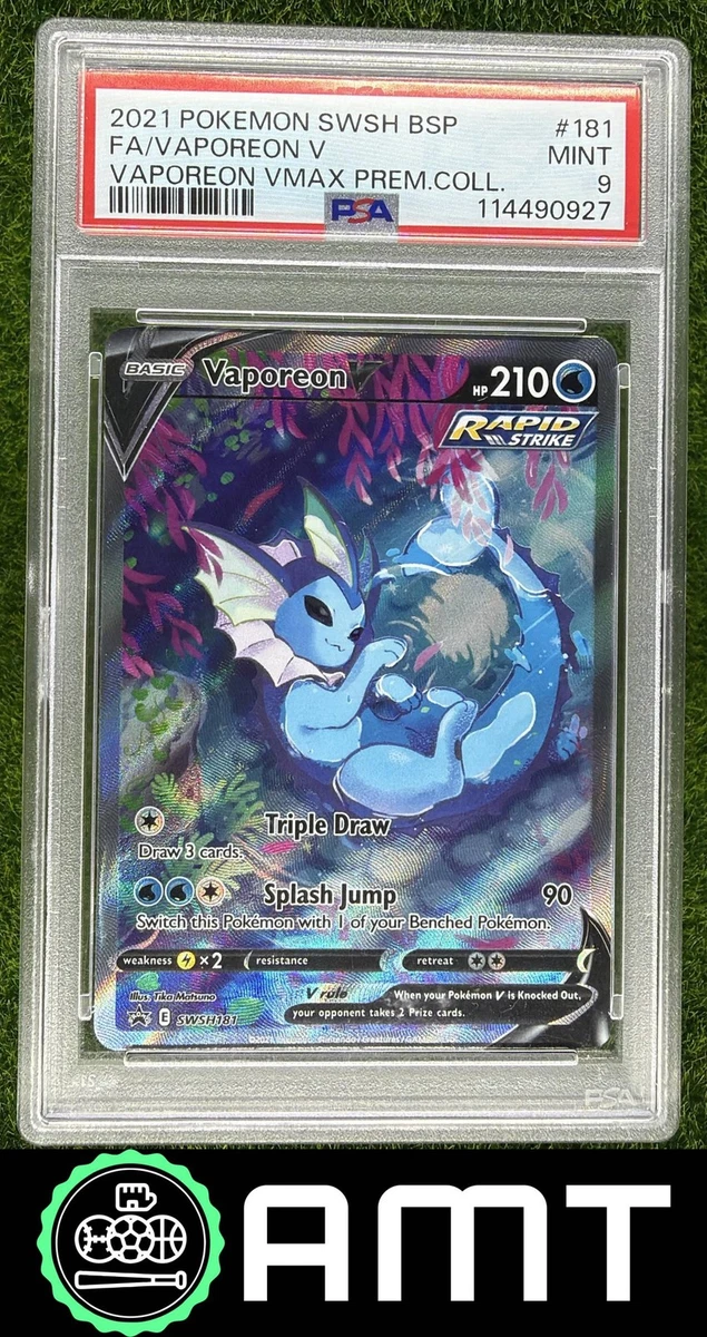 Las mejores ofertas en Vaporeon V SWSH181 SWSH: Sword & Shield