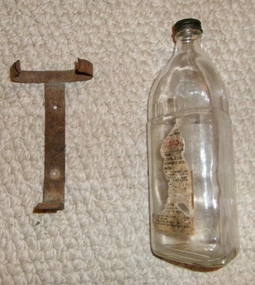 1950's-60's Era GM Opti-Kleen Windshield Washer Glass Bottle OEM Original