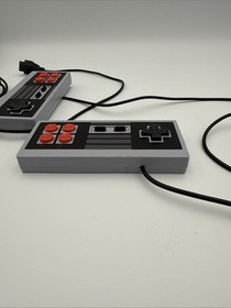 Lot of 2 NES Classic Style Wired Controllers &ndash; Retro Gaming Gamepads &ndash; Tested
