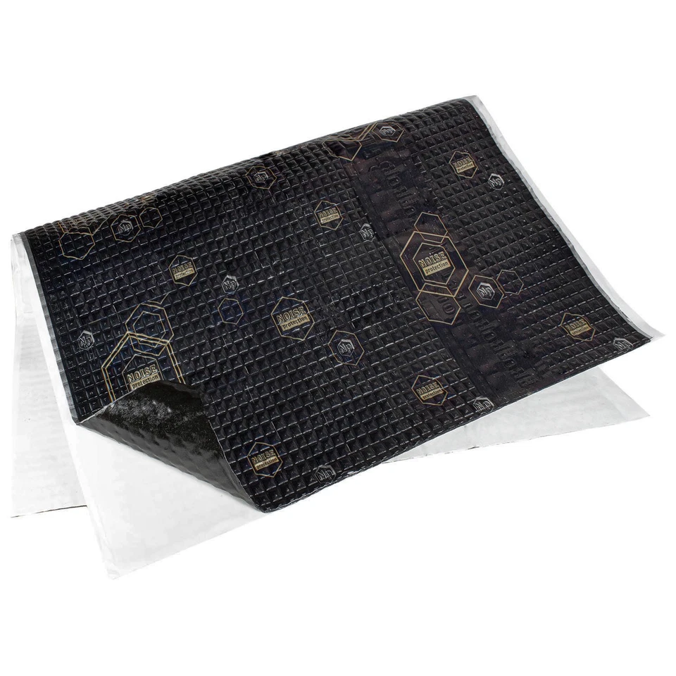 Tappetini fonoassorbenti in butile di alluminio set da 2,0 mm per 2 porte tap... - Immagine 2 di 2