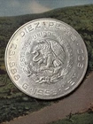 Photo of a 1956 Mexico 10 Pesos Silver from an eBay listing that sold on Jun 11, 2026