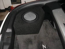 350Z Subwoofer Enclosure Sub Box 1-10" CORNER MOUNT