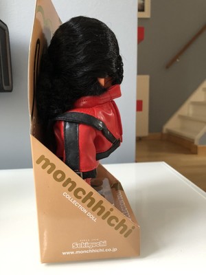 Monchhichi Michael Jackson in Red Stage Costume - a photo on