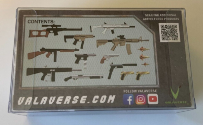 VALAVERSE ACTION FORCE WEAPONS PACK DELTA + PROTECT CASE | eBay