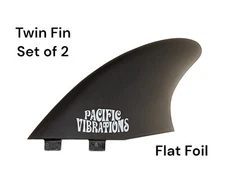 PACIFIC VIBRATIONS fits FCS SURFBOARD Rocket Fish cutaway twin fin Fiberglass